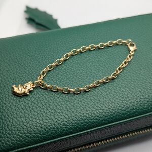 9k Yellow Gold Belcher Charm Bracelet